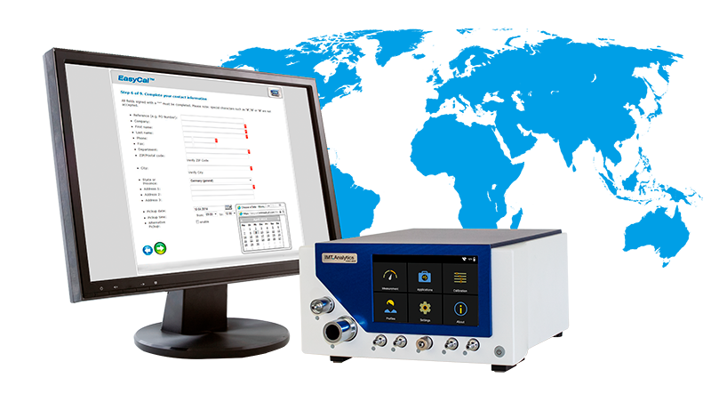 Easycal analyser calibration