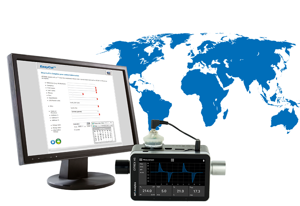 Easycal analyser calibration